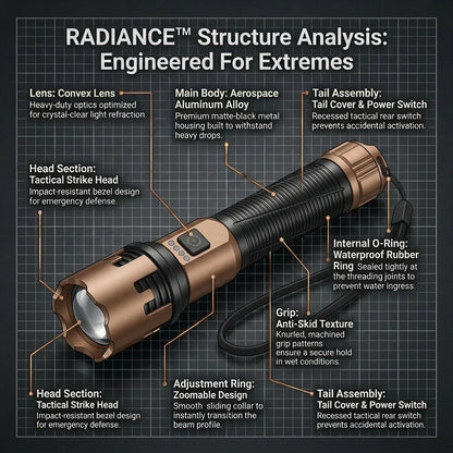 Black Panda Flashlight